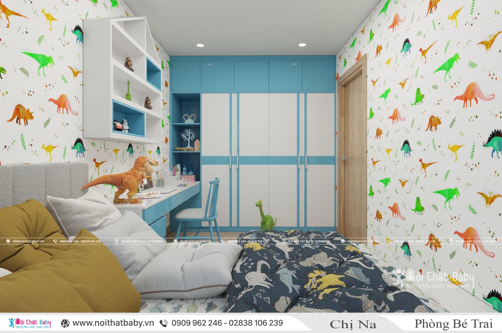 Thiết kế nội thất căn hộ Emerald Celadon City 104m2